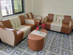 Used for 5 Leather Sofa Set for Sale