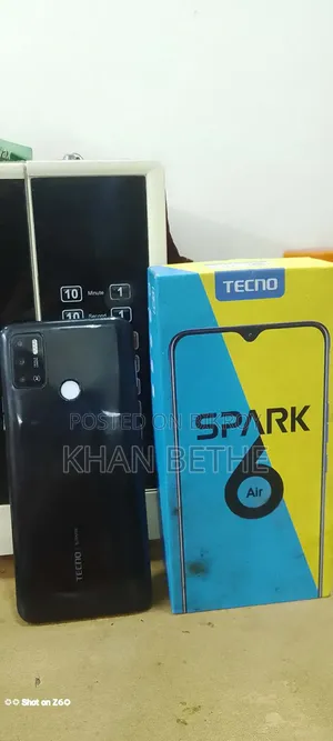 Tecno Spark 6 Air 64 GB Black
