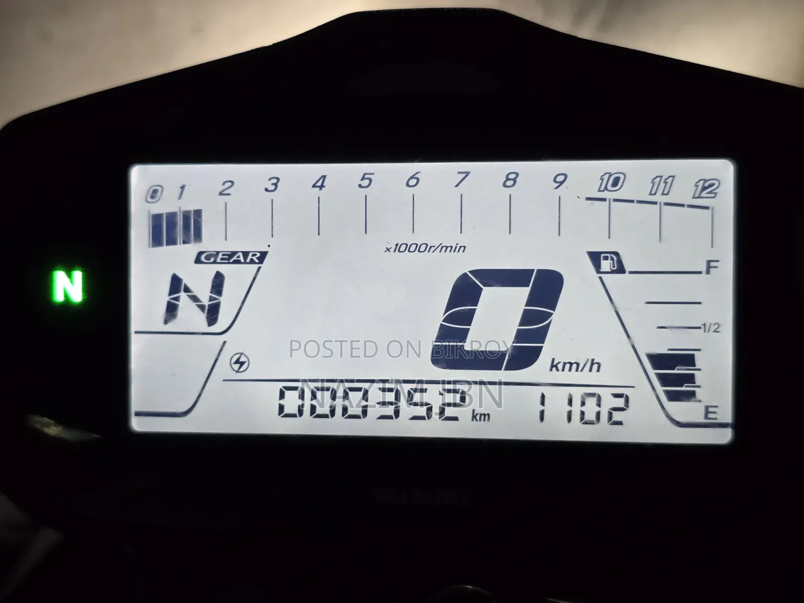 New Suzuki Gixxer 2026 Black