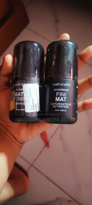 Wet N Wild Makeup Fixer. Just Mukh Khola Hoyeche Use Kora Hoyni.