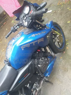 TVS Apache RTR 160 2V 2018 Blue