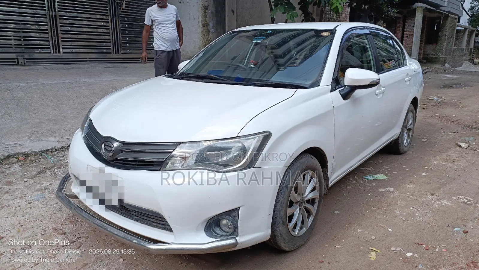 Toyota Axio 1.3 X 2WD 2013 White