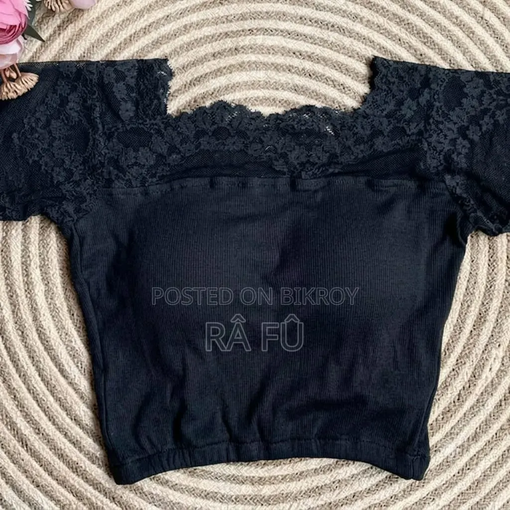 Net Crop Tops