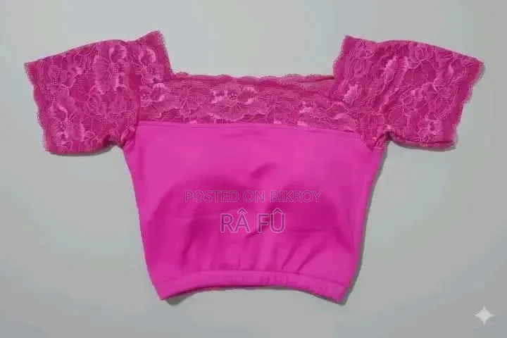 Net Crop Tops