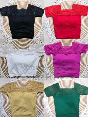 Net Crop Tops
