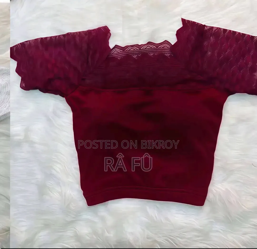 Net Crop Tops