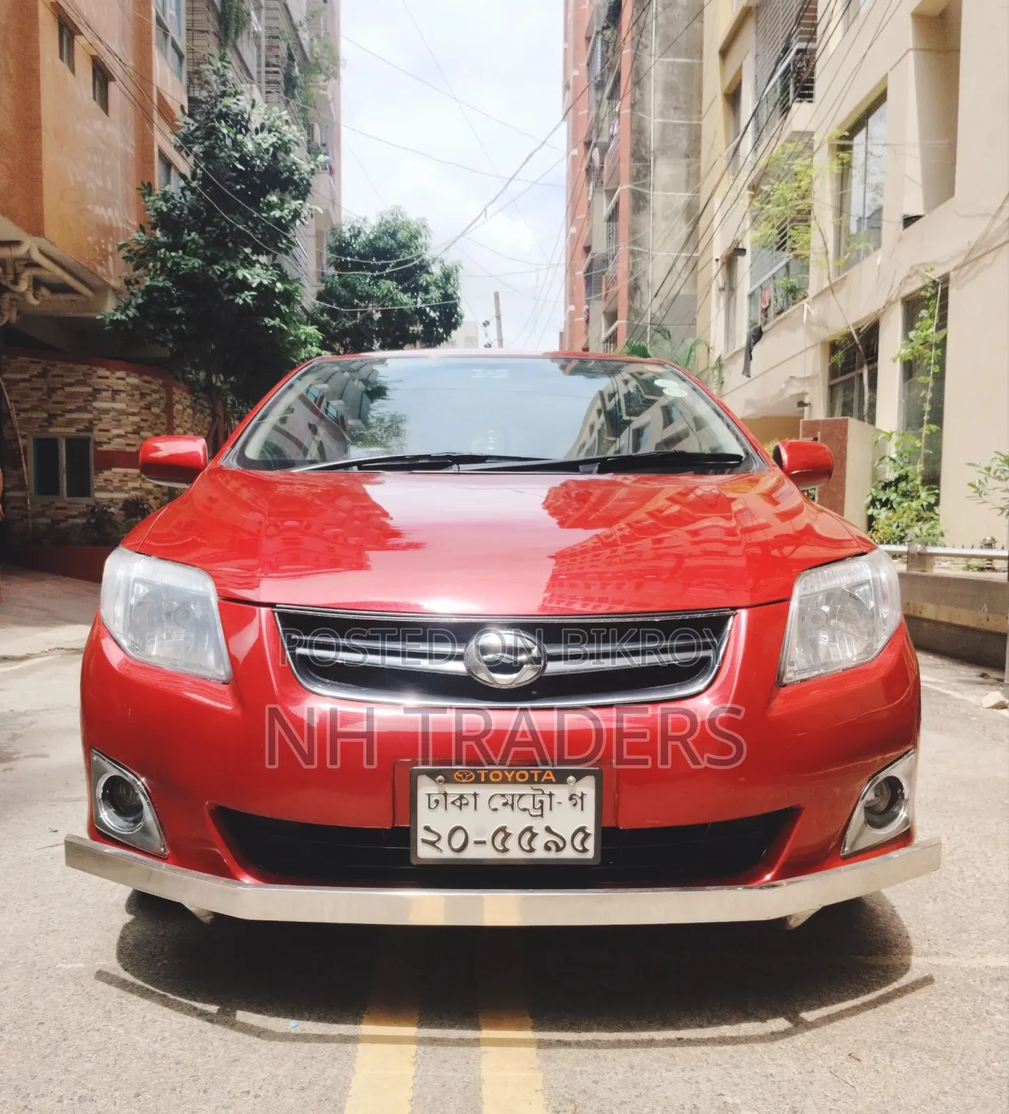 Toyota Axio 2010 Red