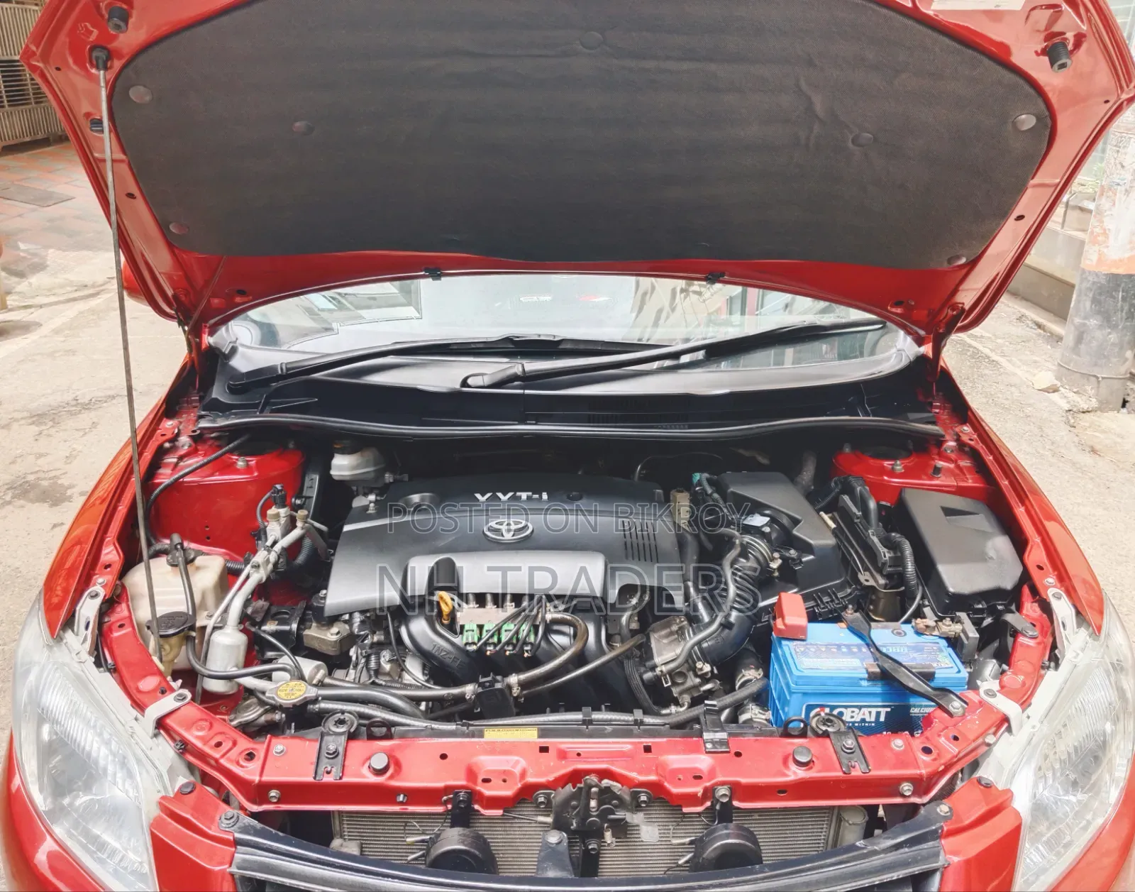 Toyota Axio 2010 Red