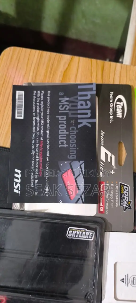 Desktop Computer MSI 16GB Intel Core i3 SSD 1T