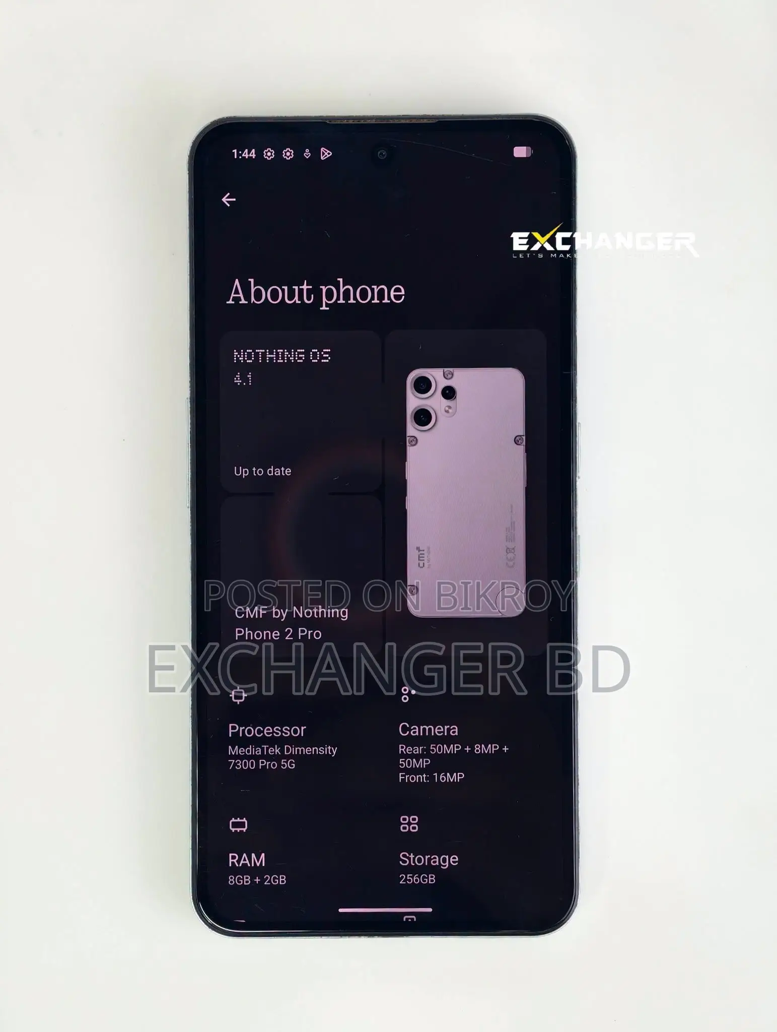 Nothing Phone CMF Phone 2 Pro 256 GB White