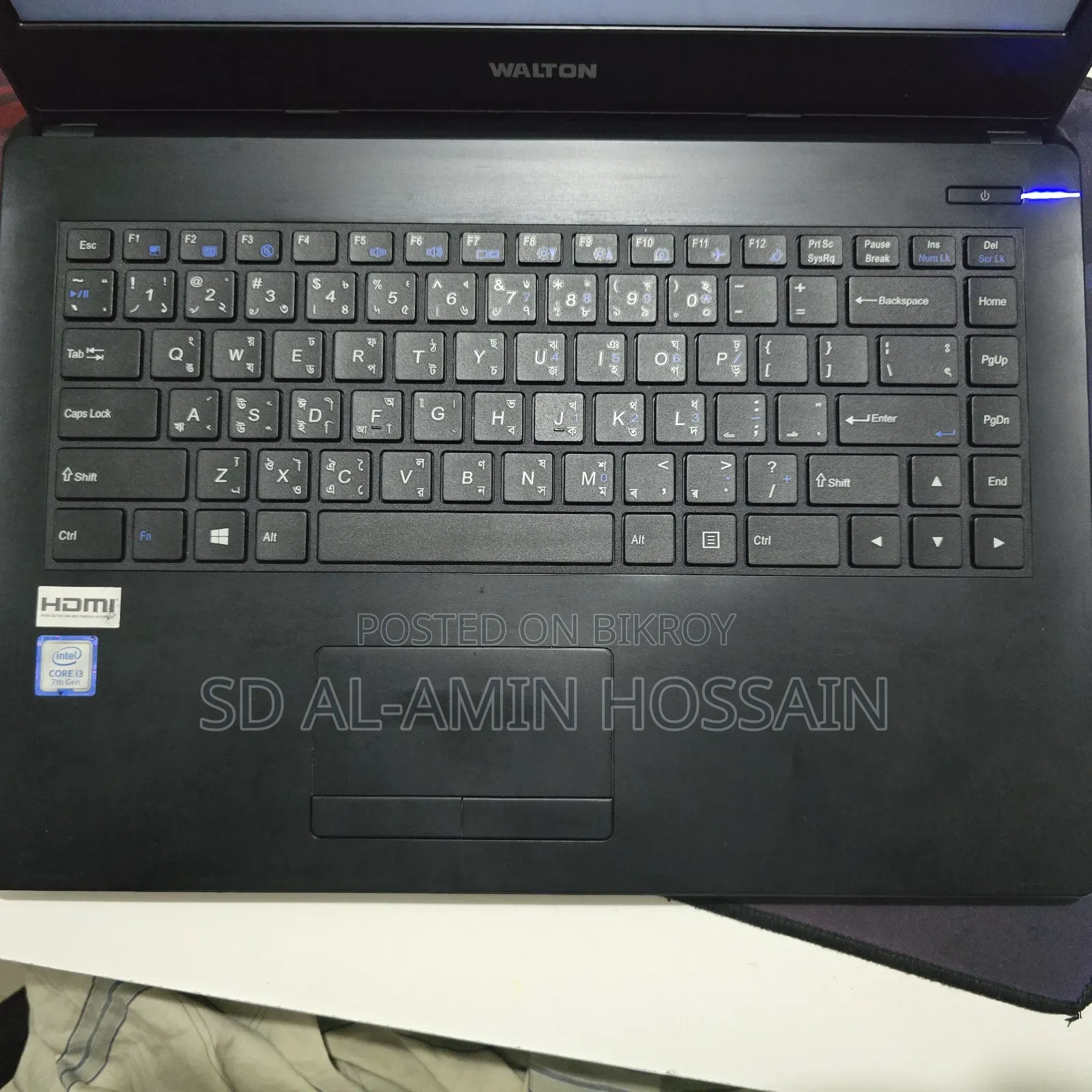 Laptop 4GB Intel Core i3 HDD 512GB
