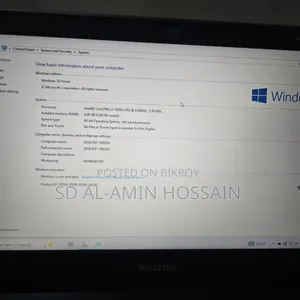 Laptop 4GB Intel Core i3 HDD 512GB