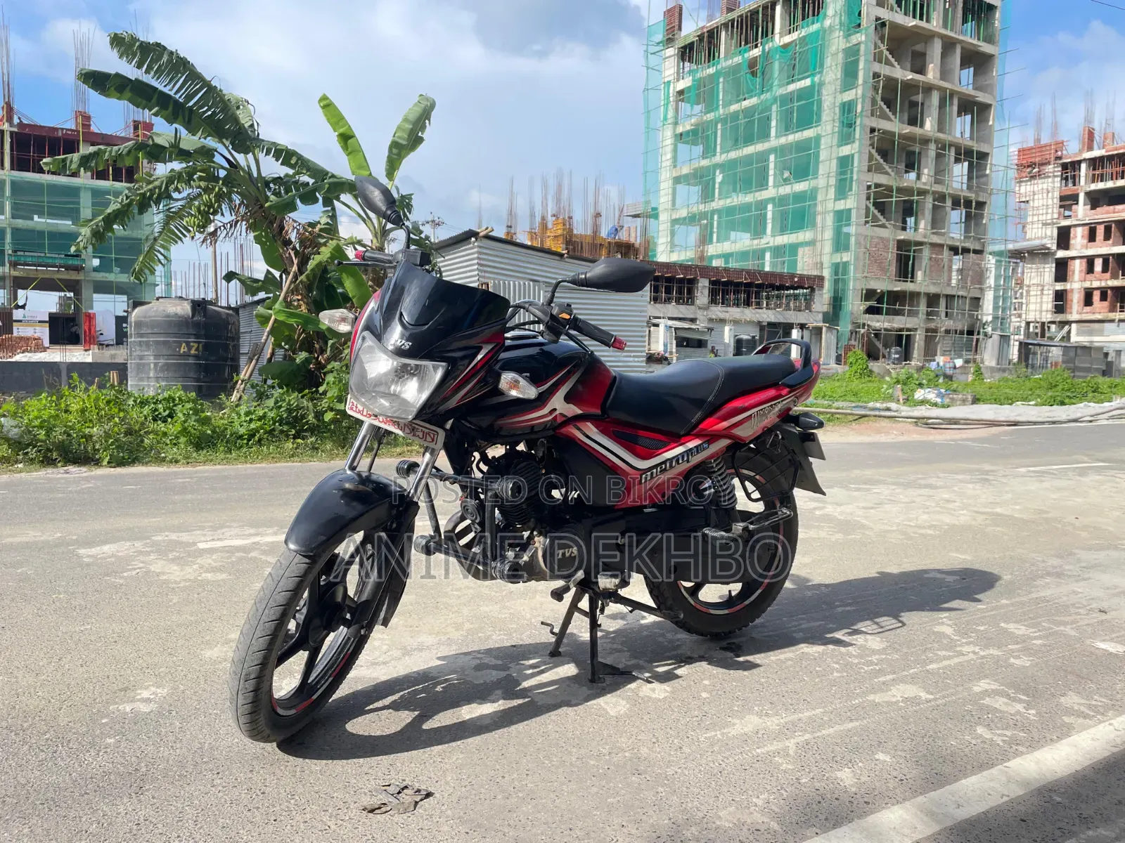 TVS Metro Plus 2020 Black