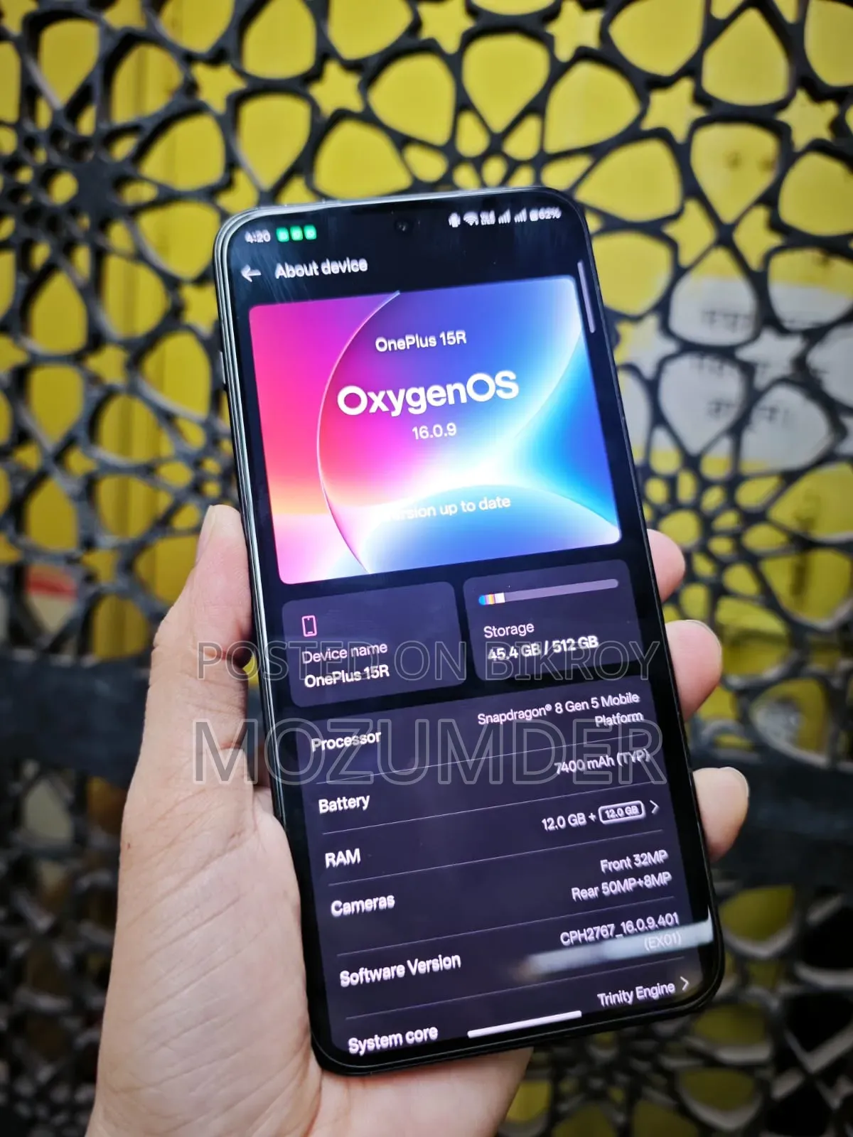 OnePlus 15R 512 GB Black