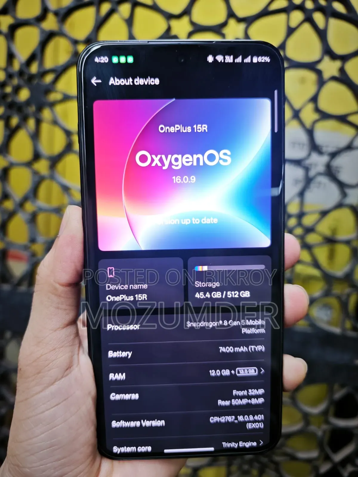 OnePlus 15R 512 GB Black