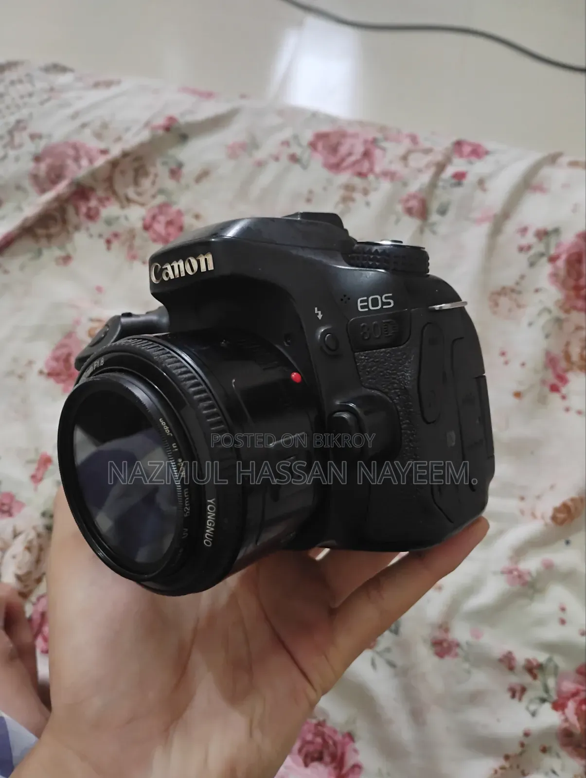 Canon 80D With Full Set-Up