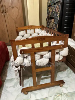 Baby Wooden Crib — Used for Sale