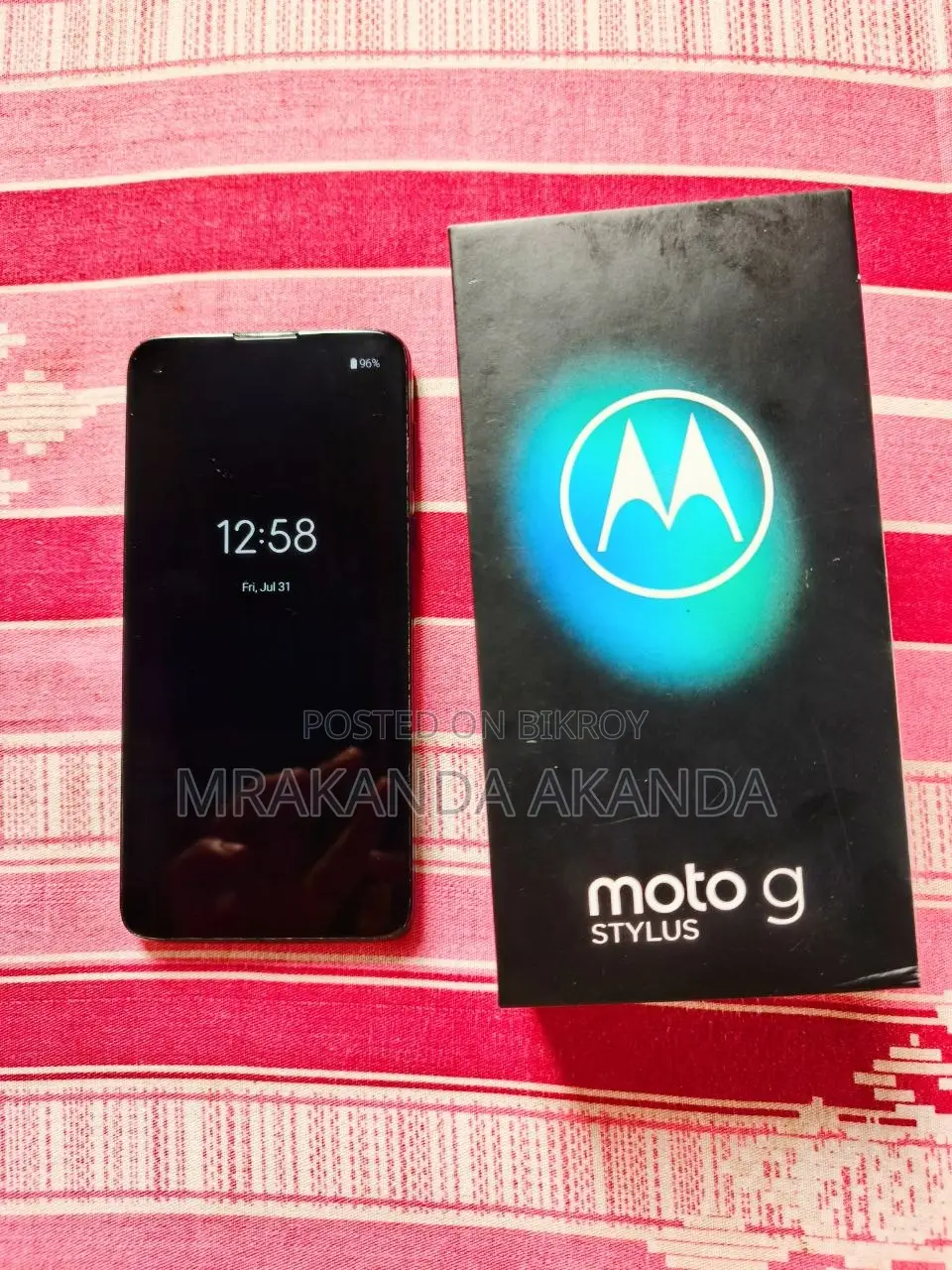 Motorola Moto G Stylus 2021 128 GB Blue