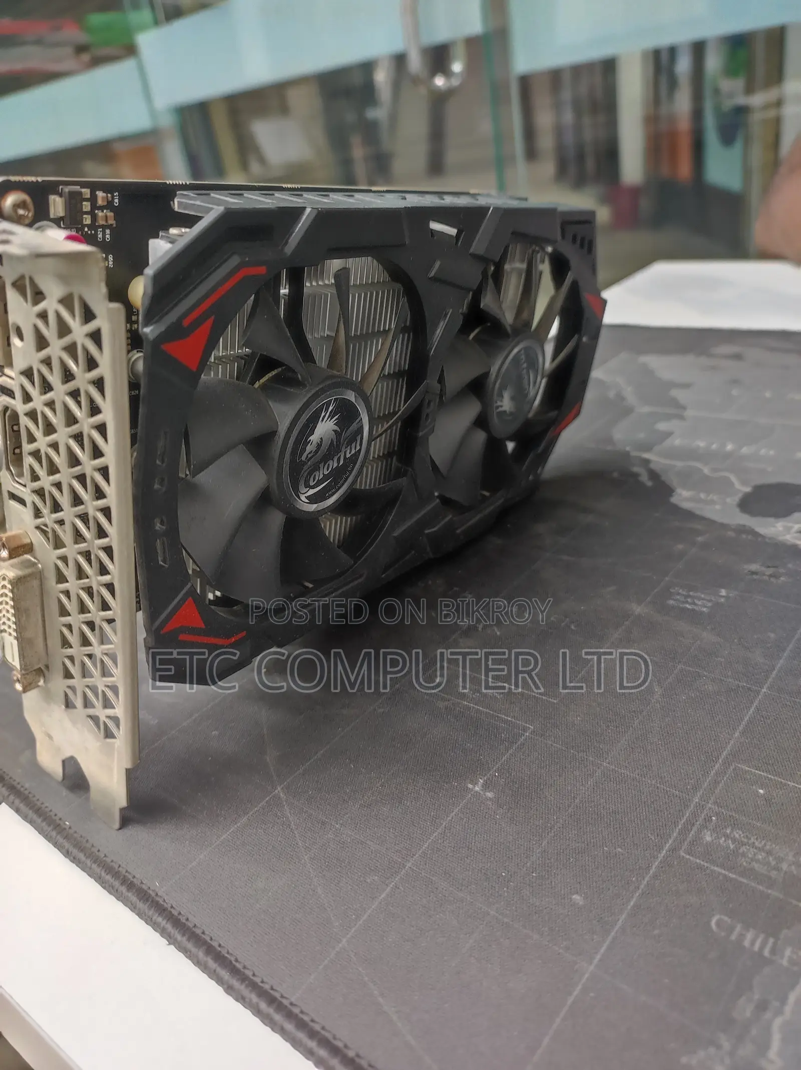 Graphics Card GTX 1050Ti 4GB ( Colorful)