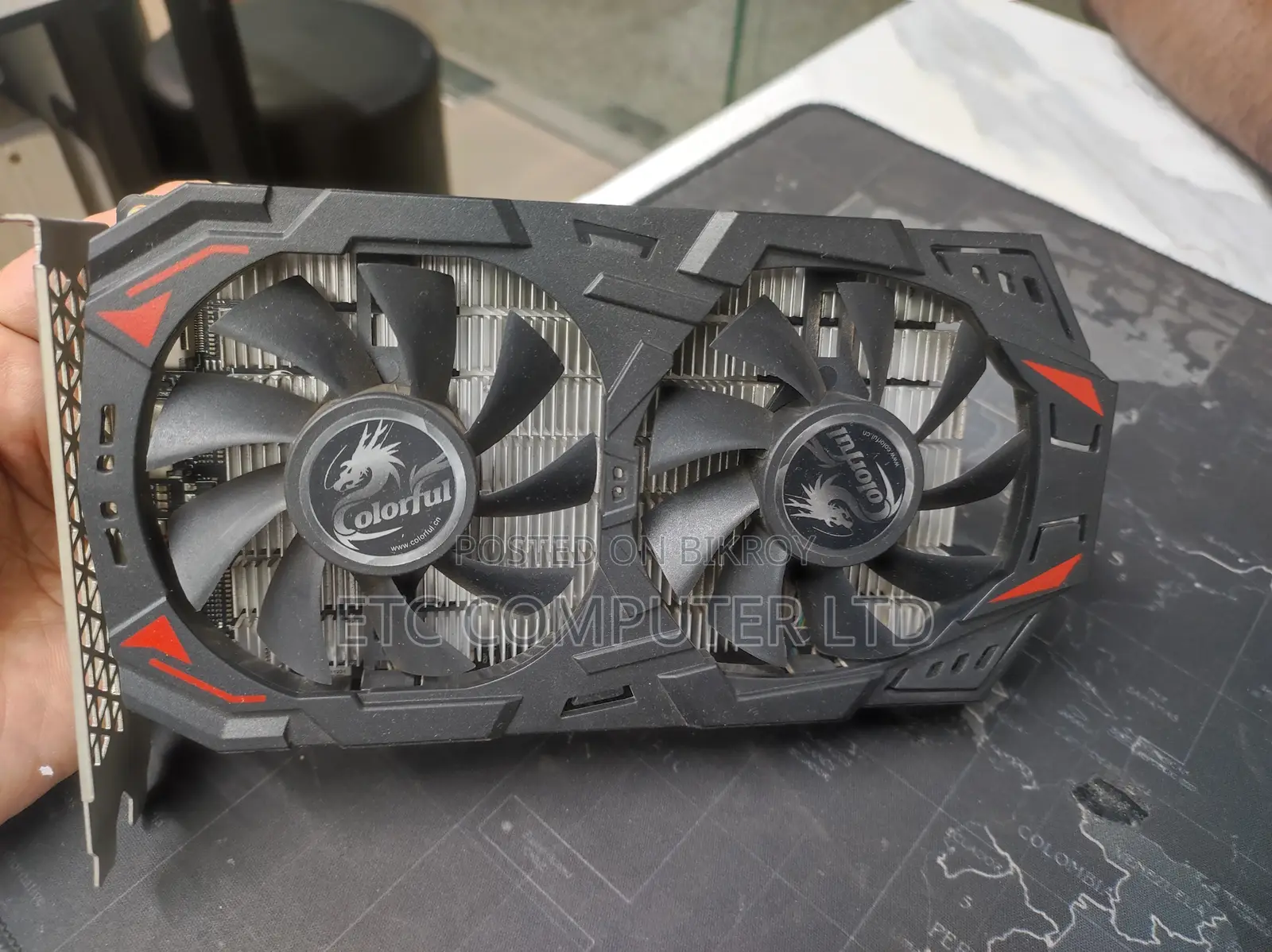 Graphics Card GTX 1050Ti 4GB ( Colorful)