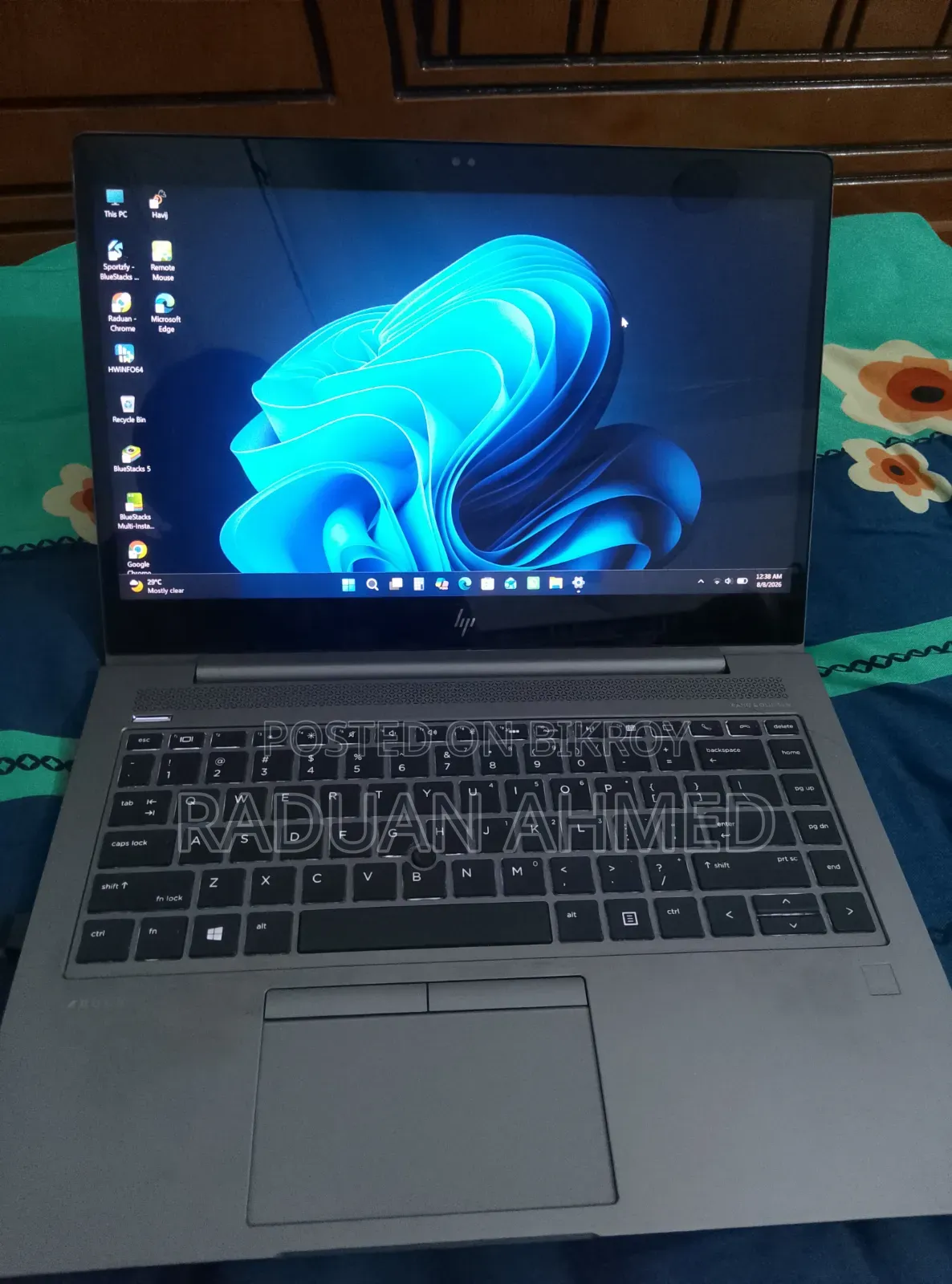 Laptop HP EliteBook 840 G6 16GB Intel Core i5 eMMC 256GB