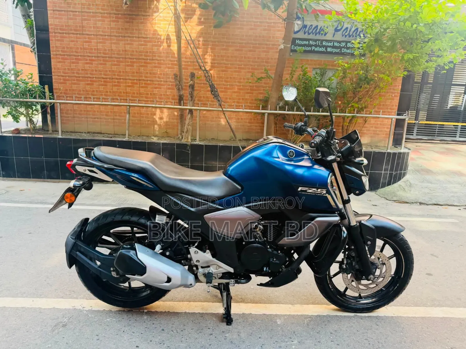 Yamaha FZS V3 2020 Blue