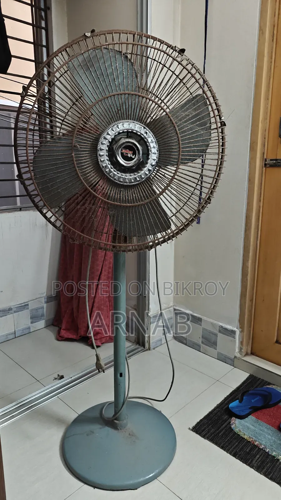 পিএকে সুপার স্ট্যান্ড/পেডেস্টাল ফ্যান