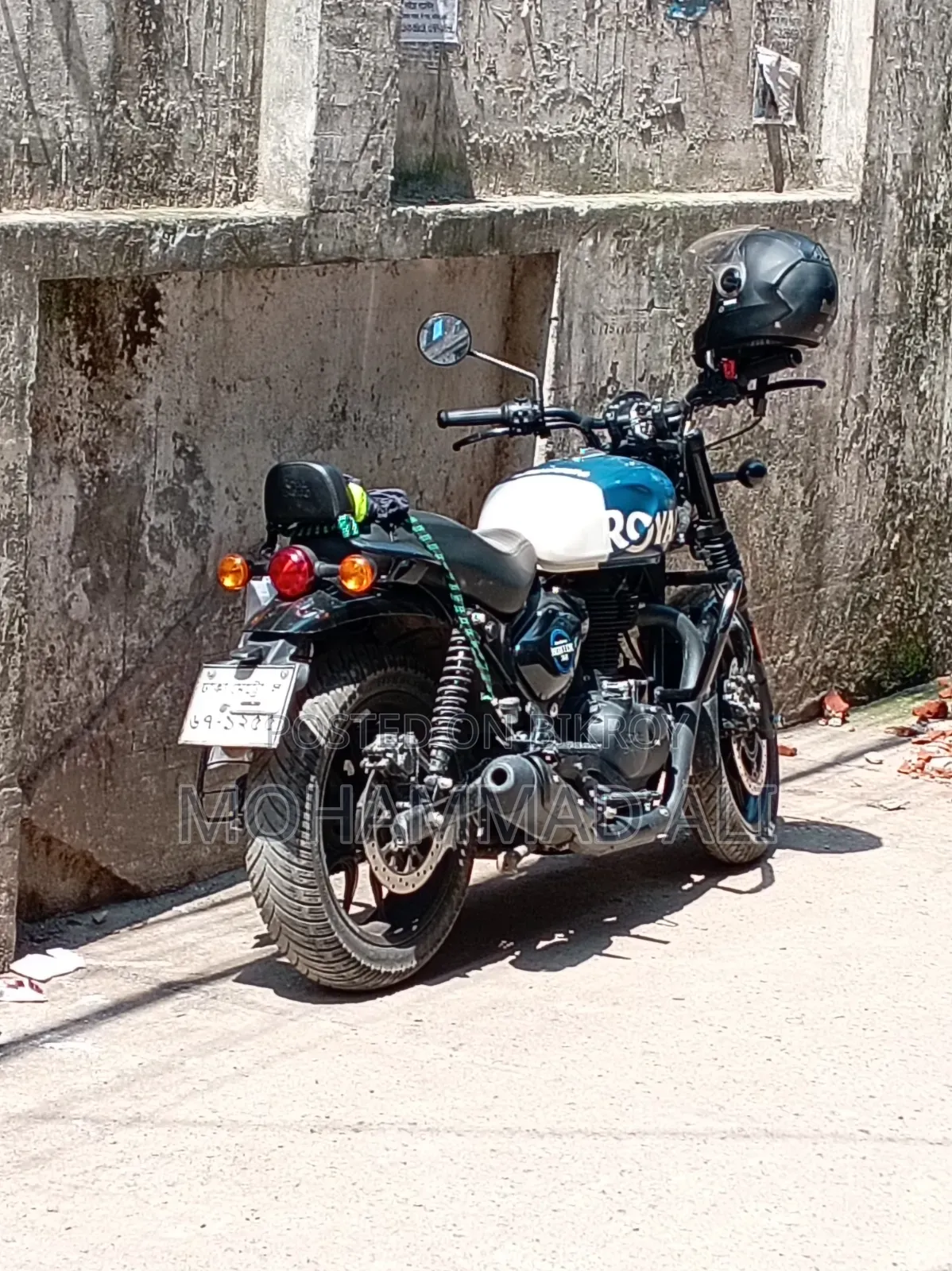 Royal Enfield Hunter 350 2025 Blue