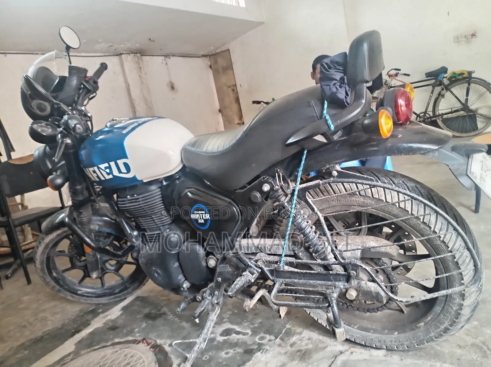 Royal Enfield Hunter 350 2025 Blue