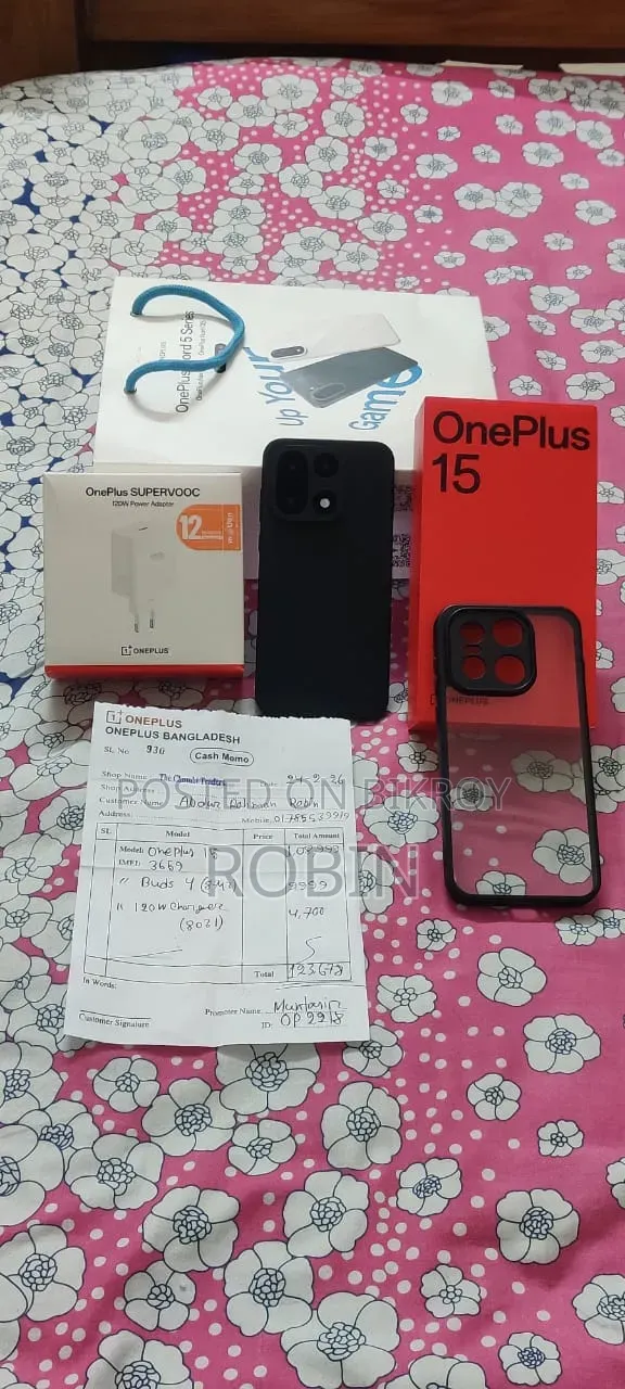 OnePlus 15 512 GB Black