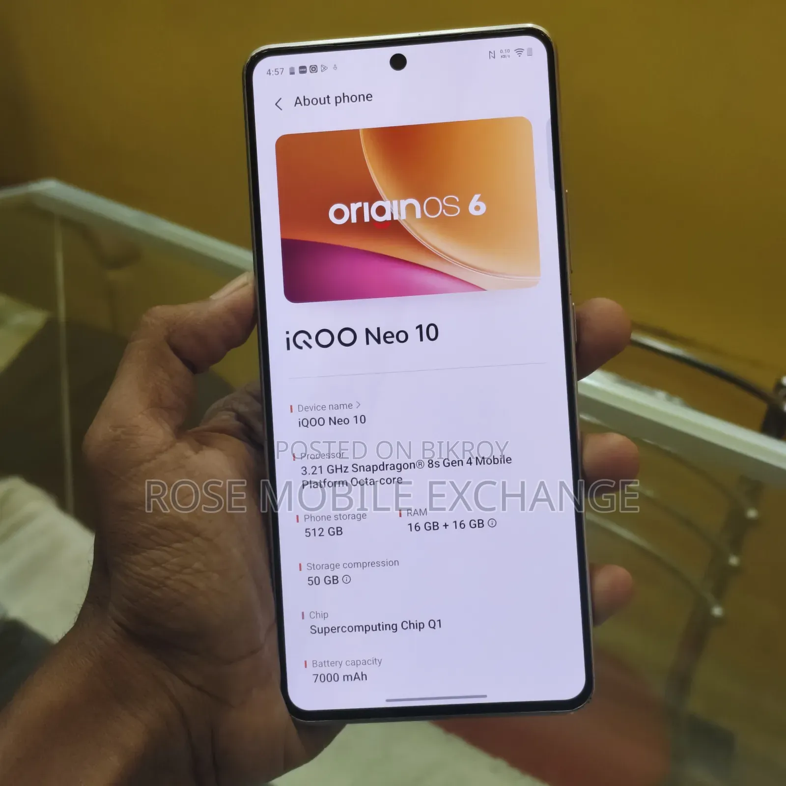 Vivo iQOO Neo10 512 GB Bronze