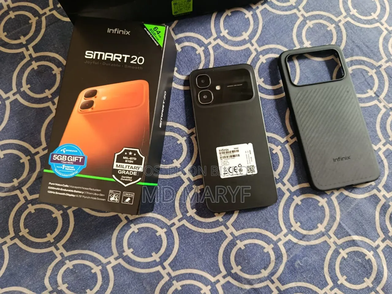 New Infinix Smart 20 64 GB Black