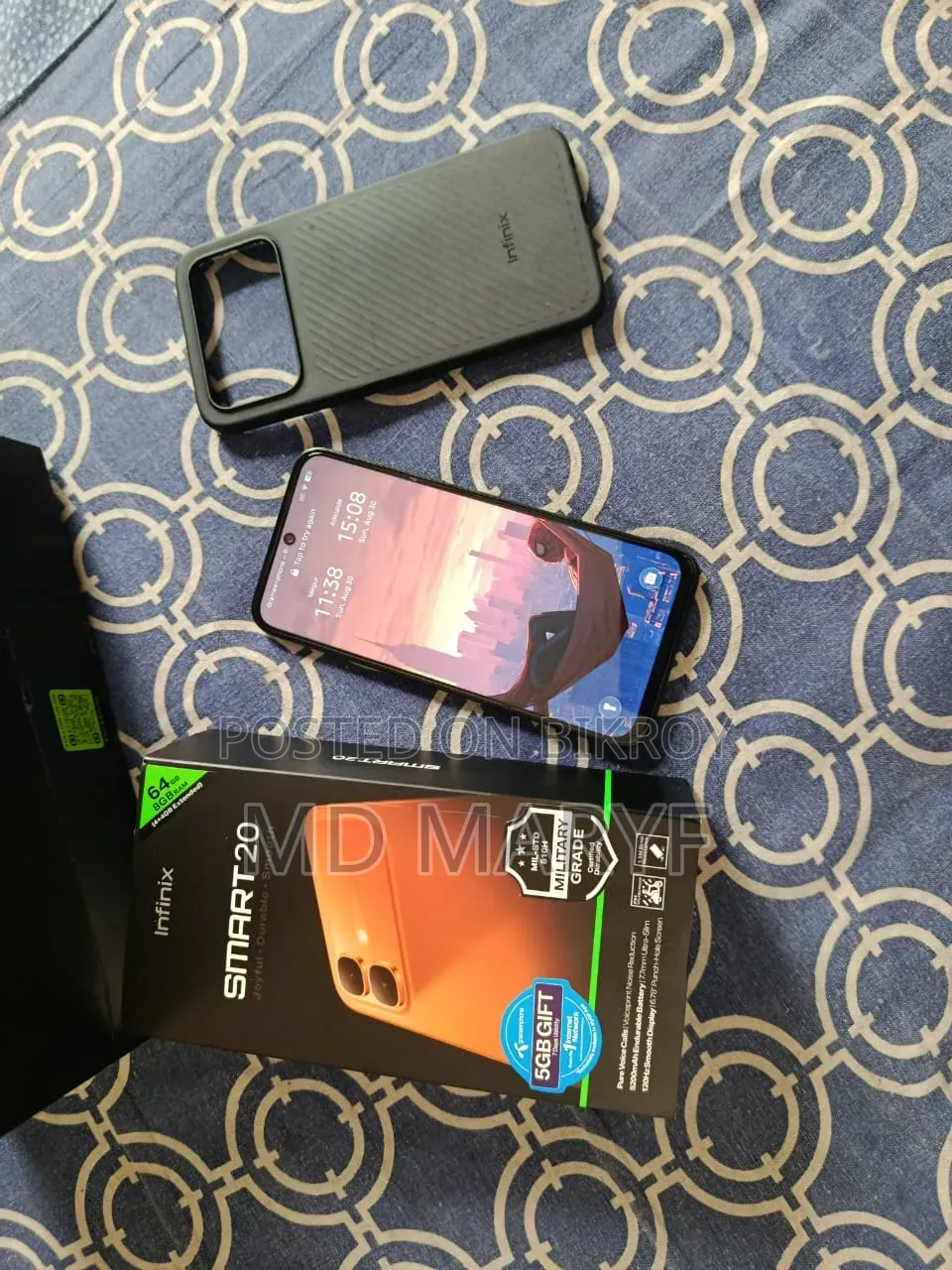 New Infinix Smart 20 64 GB Black