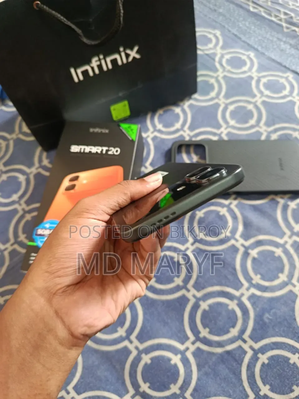 New Infinix Smart 20 64 GB Black
