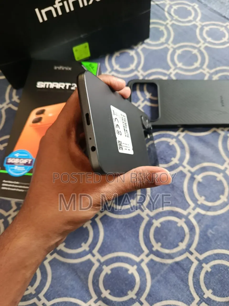 New Infinix Smart 20 64 GB Black