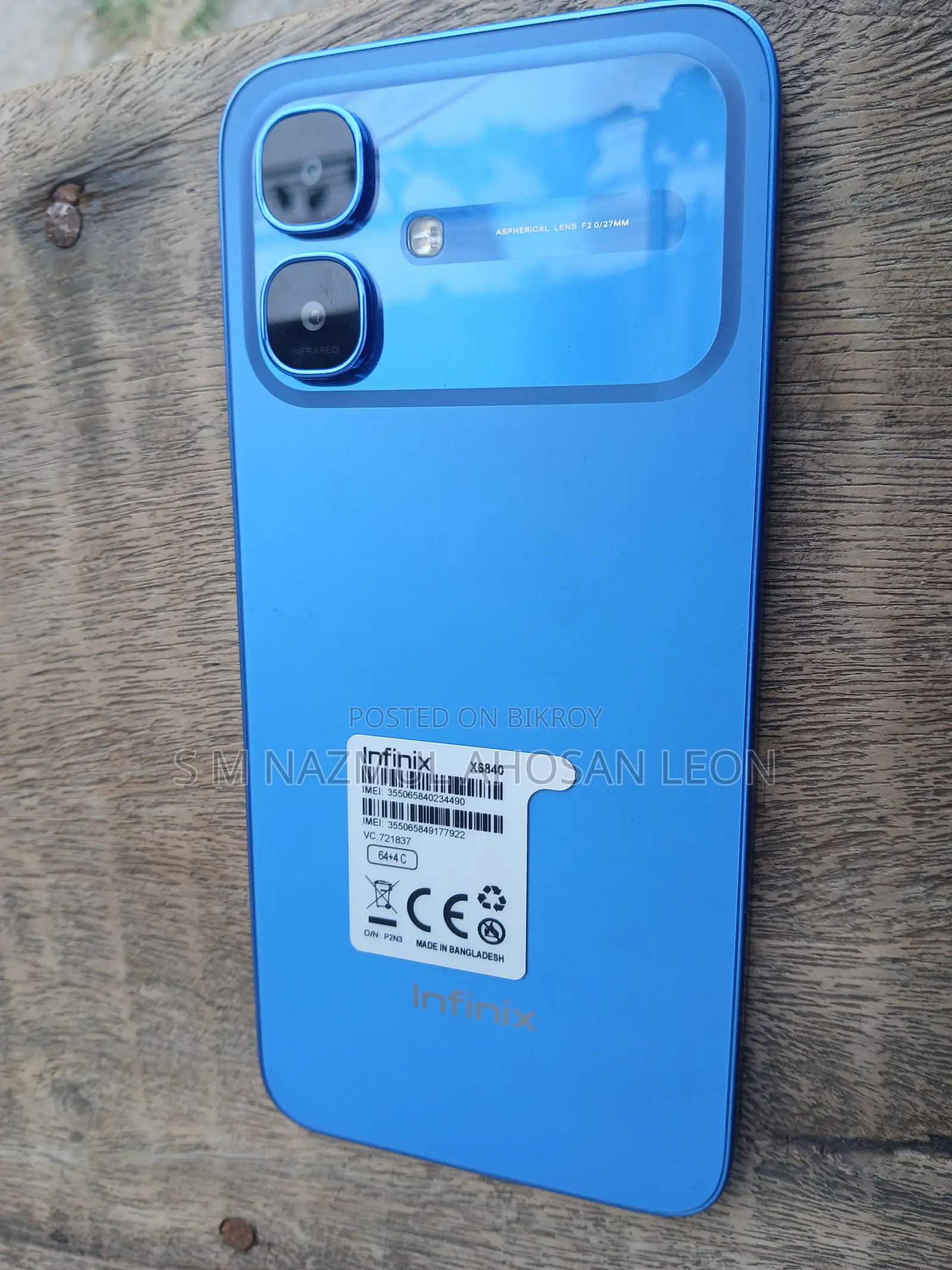 Infinix Smart 20 64 GB Blue
