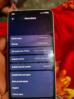 Xiaomi Poco X6 256 GB White