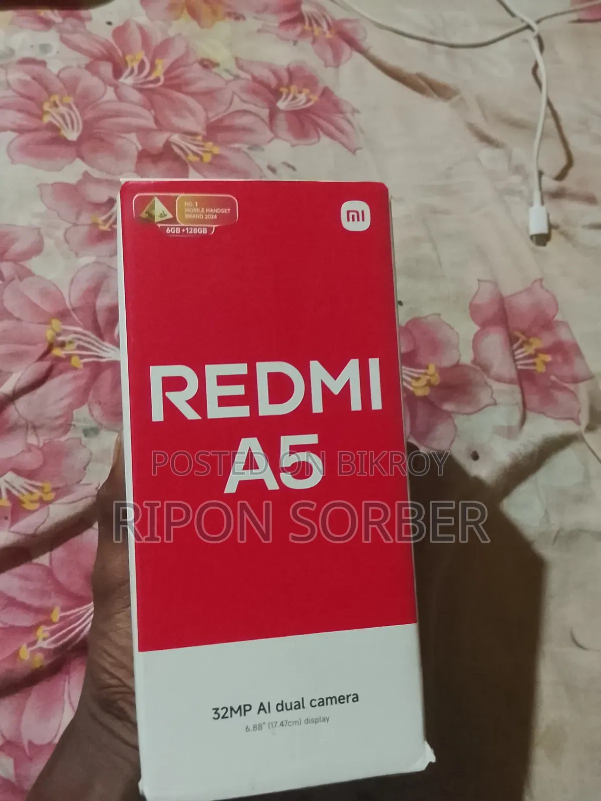 New Xiaomi Redmi A5 4G 128 GB Black