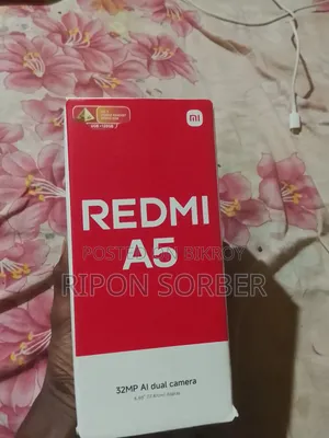 New Xiaomi Redmi A5 4G 128 GB Black