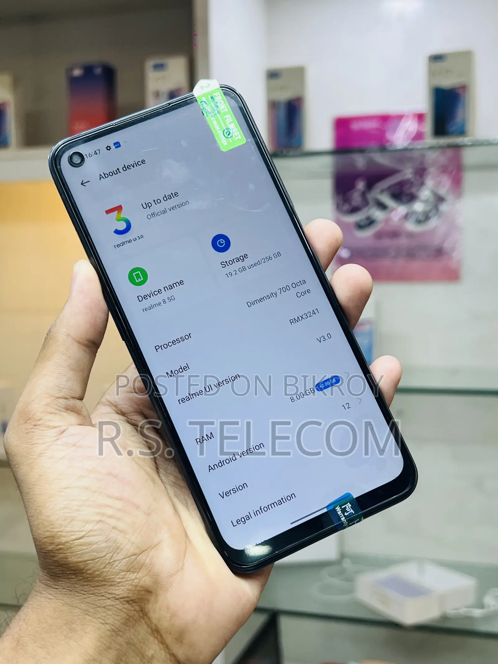 New Realme 8 5G 128 GB Black