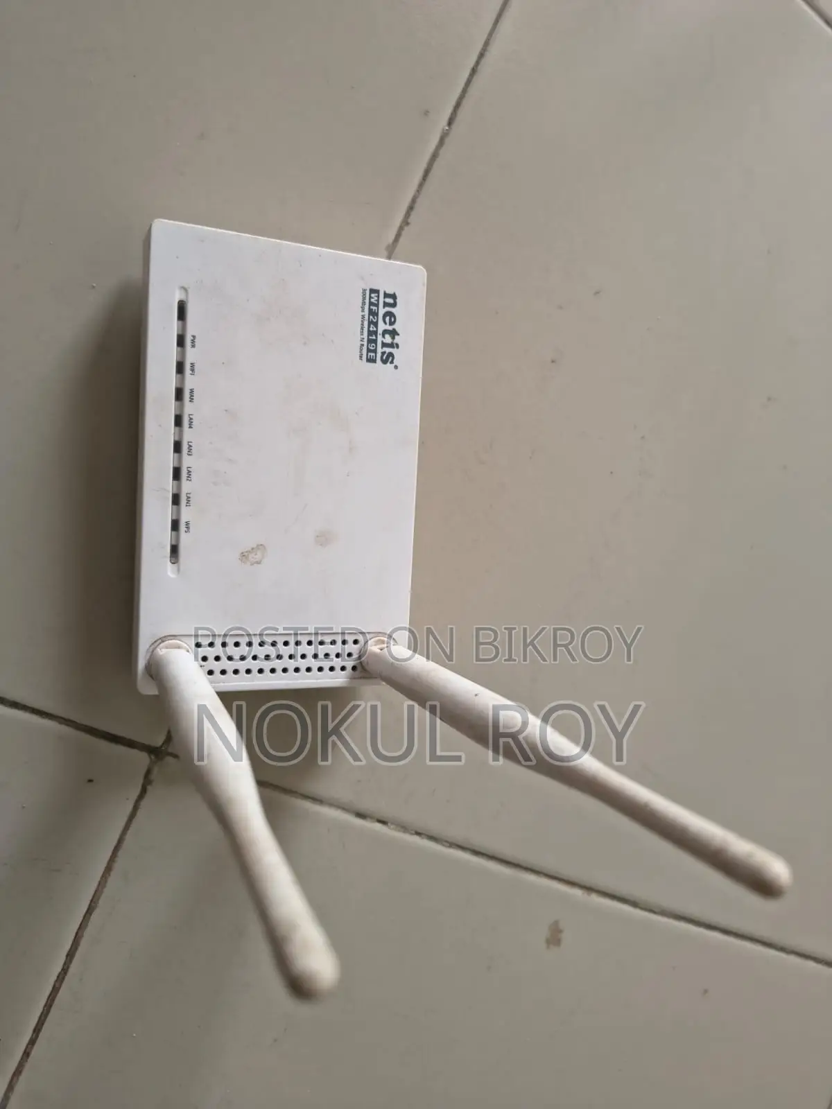 Netis Router and Huawei Anu