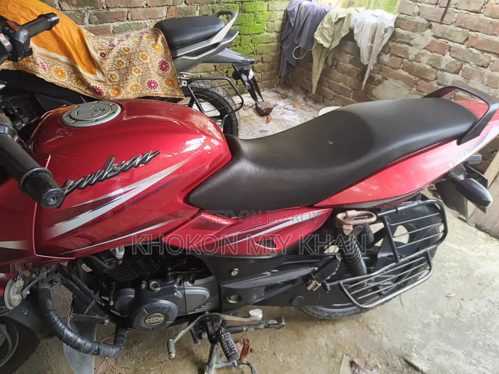 New Bajaj Discover 150 2018 Red