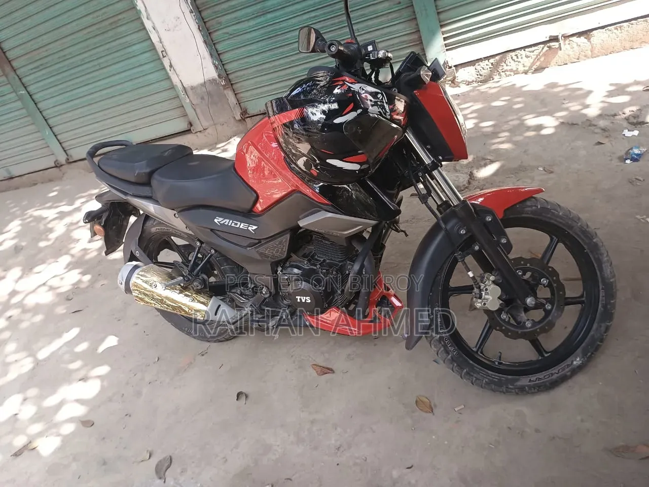 TVS Raider 125 2022 Red
