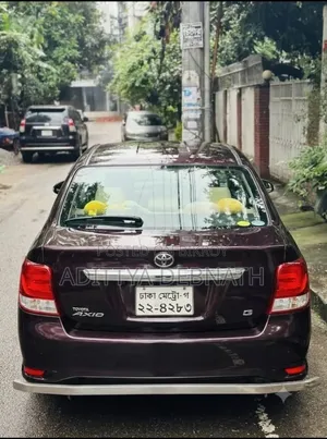 Toyota Axio 2012 Maroon