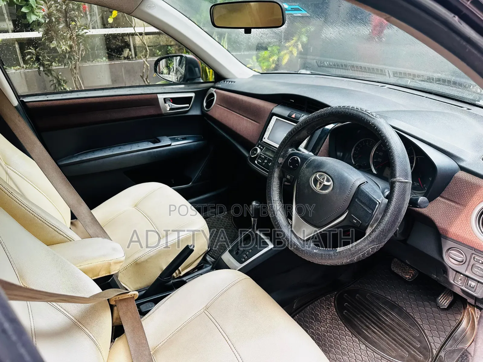 Toyota Axio 2012 Maroon