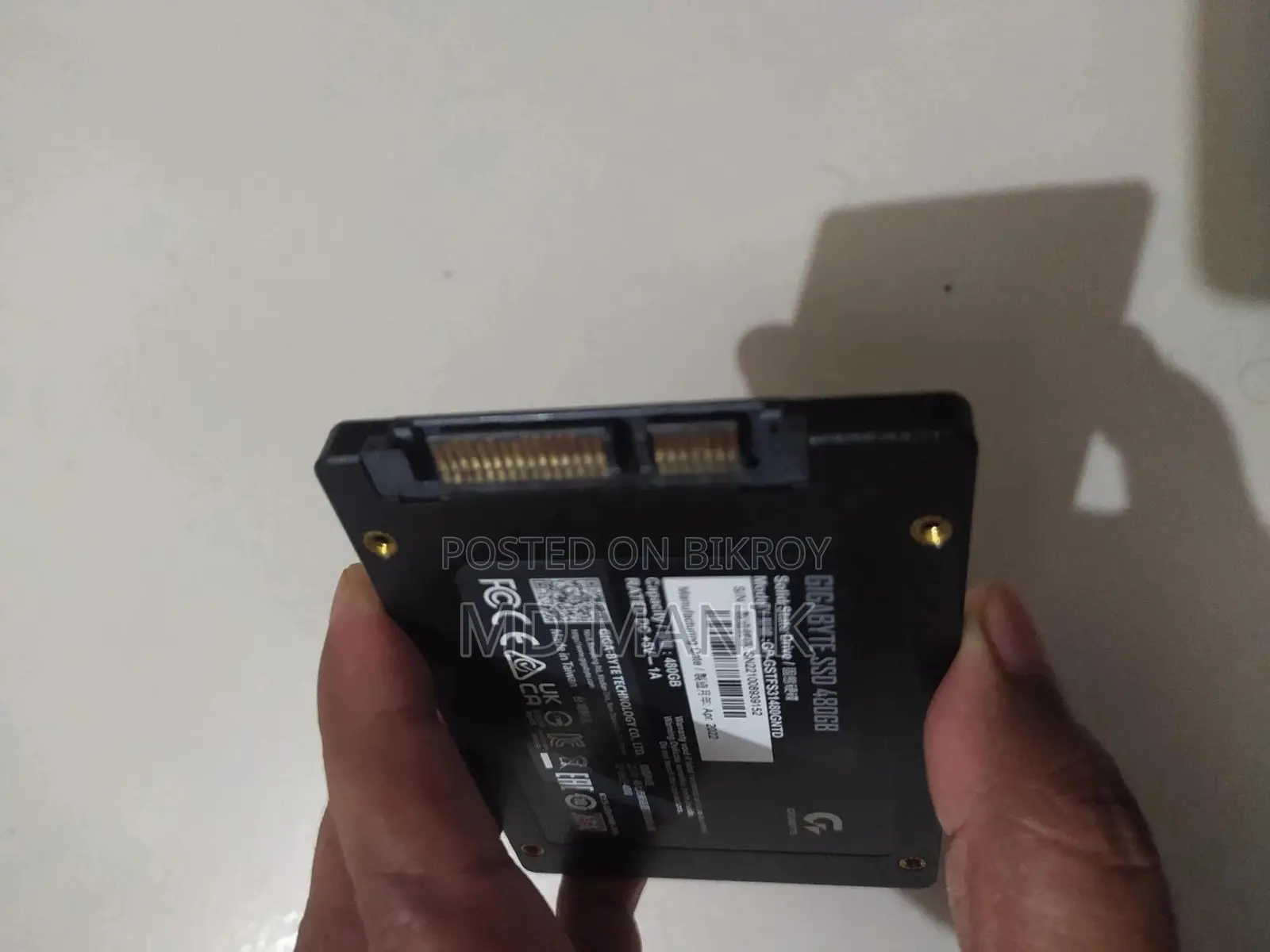 Gigabyte 480GB 2.5 Inch SATA SSD