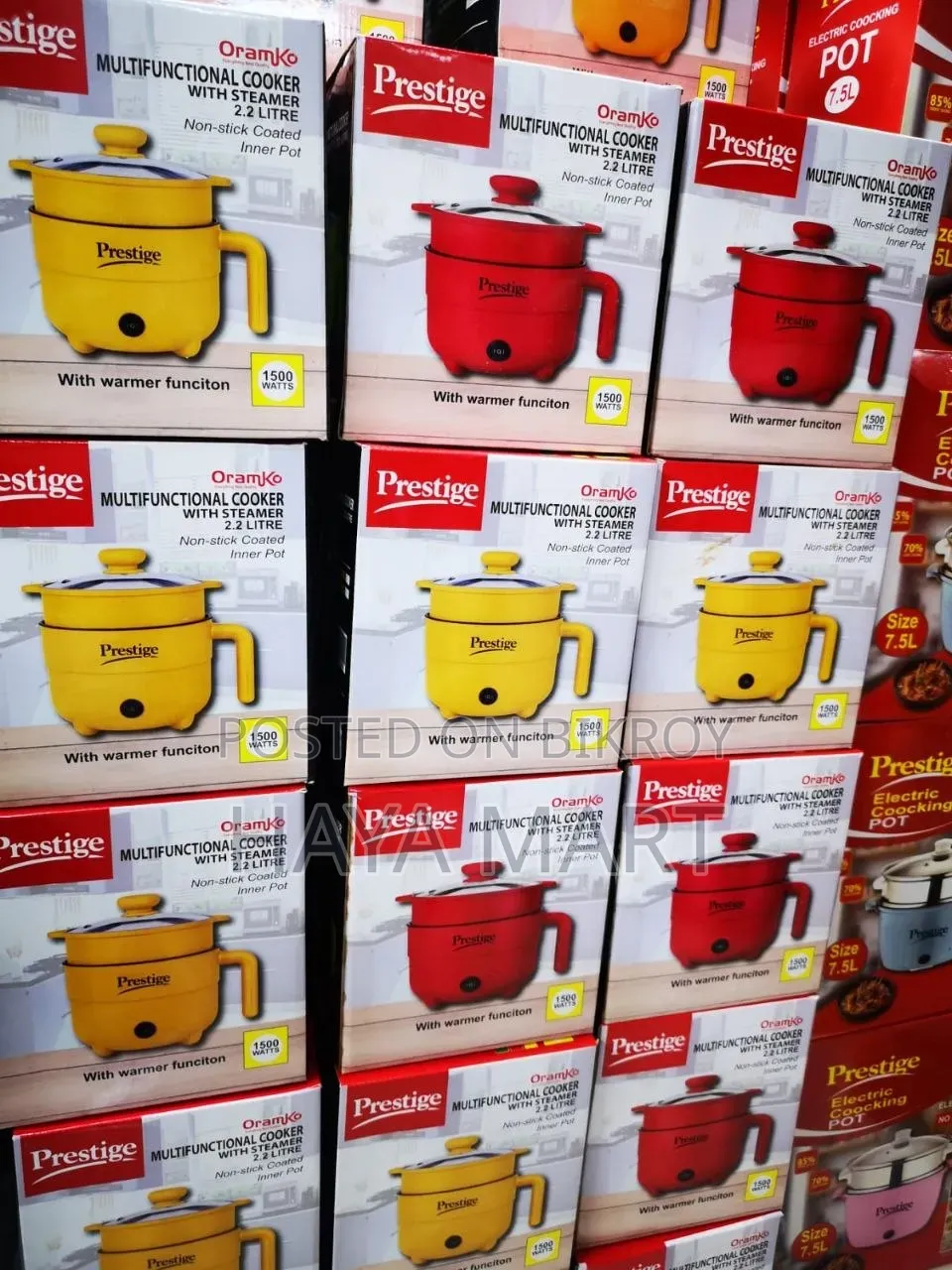 Prestige Multi-Functional Cooker With Steamer