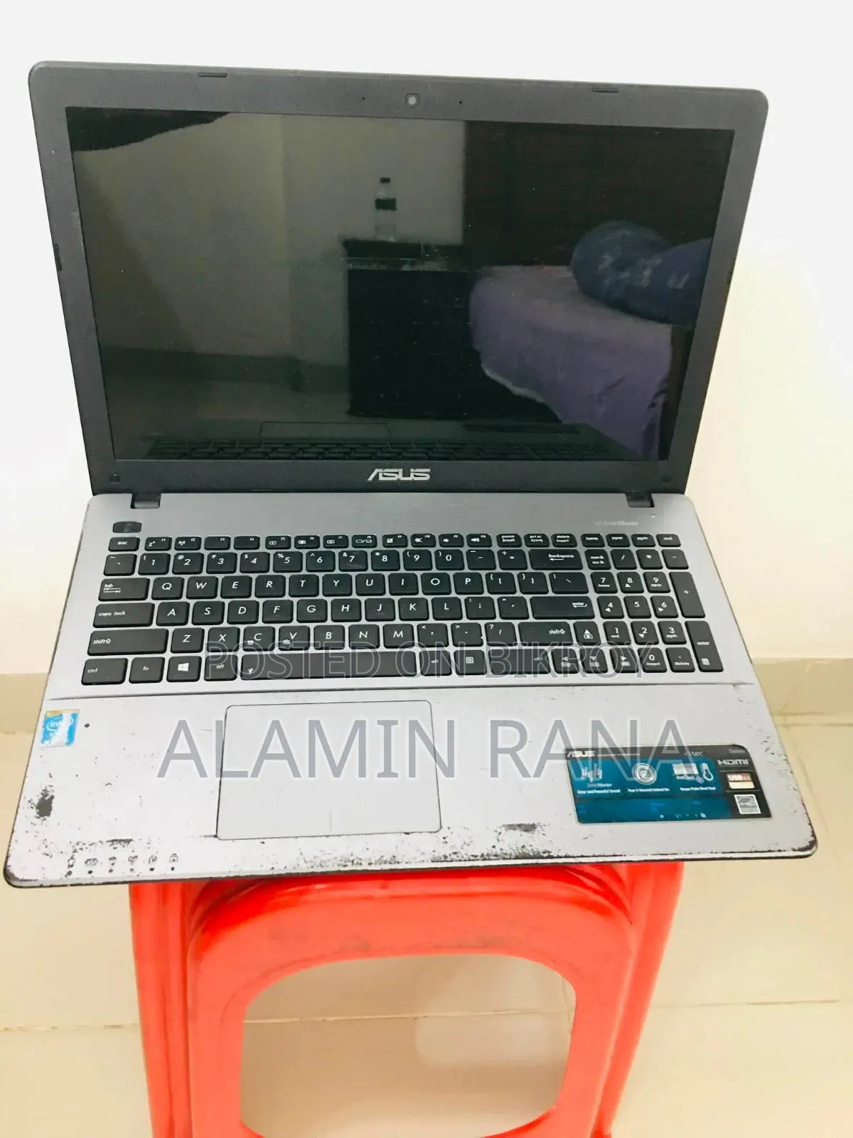 Laptop Asus X550CA 6GB Intel Pentium HDD 500GB