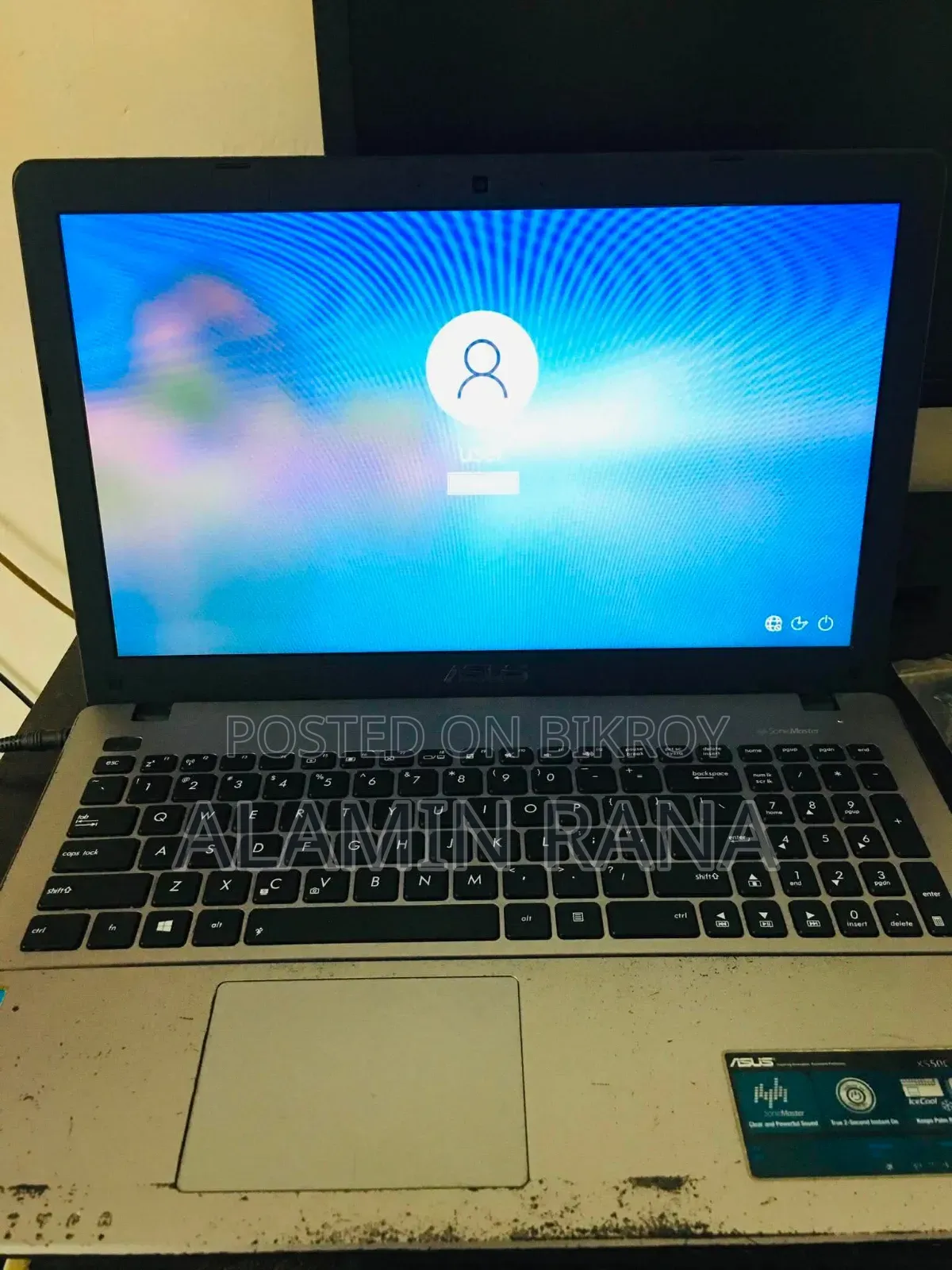Laptop Asus X550CA 6GB Intel Pentium HDD 500GB