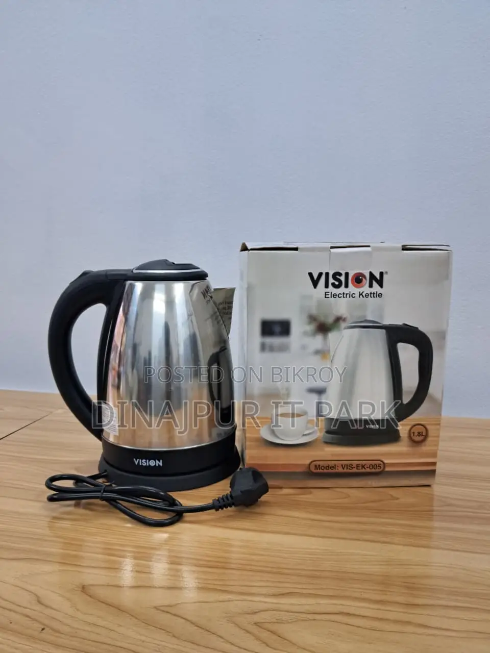VISION Electric Kettle – স্টক ক্লিয়ারেন্স অফার!